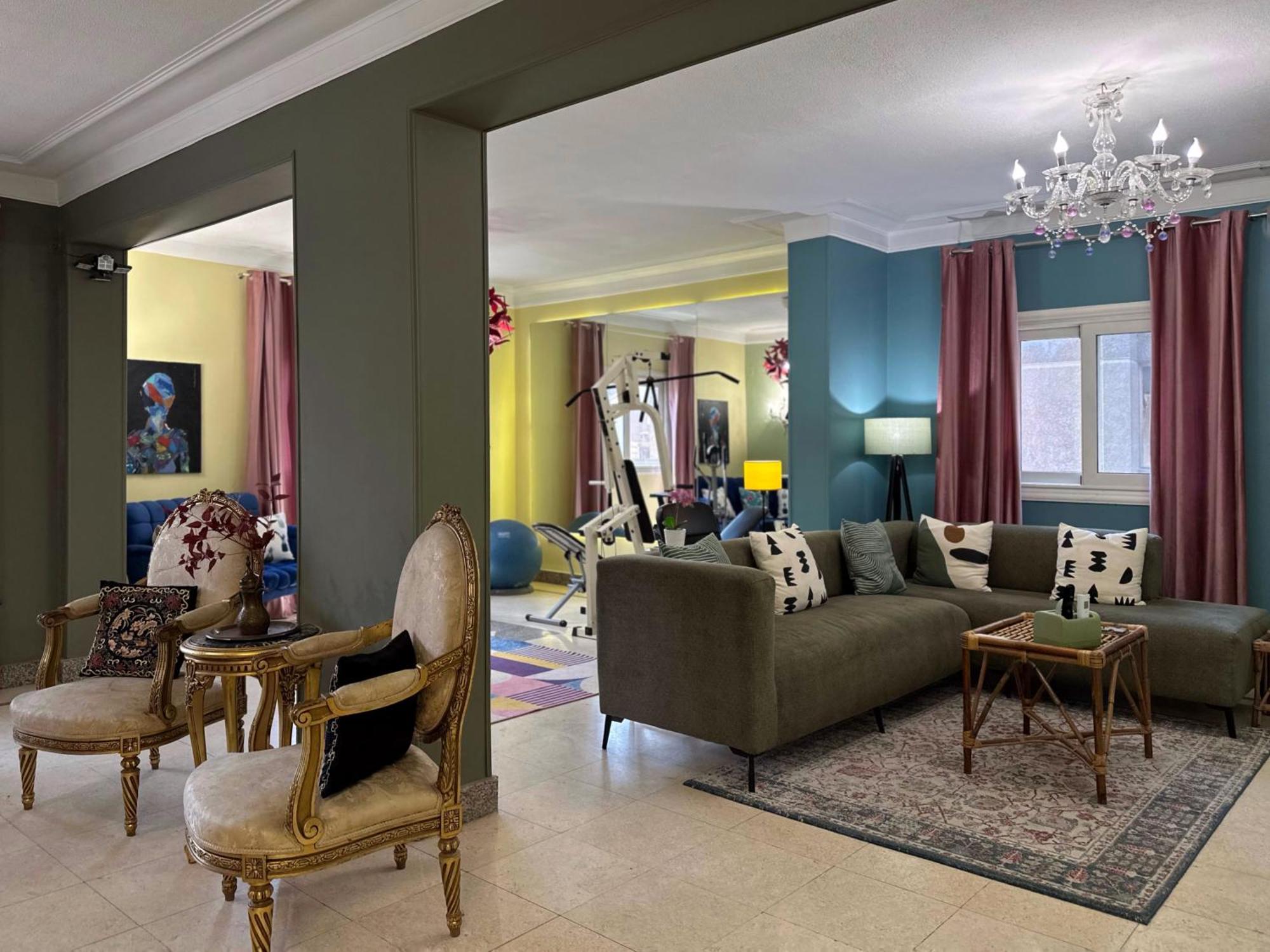 Spacious, Luxurious 3-Bedroom Apartment In Nasr City For Families & Corporates Kairo Eksteriør bilde